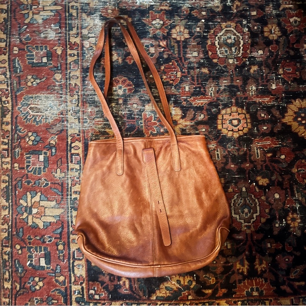 Vintage leather purse
